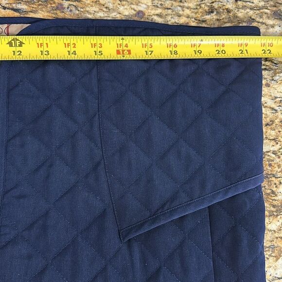 Pendleton Quilted Full Zip Jacket With Pockets In Navy Blue Size M - Picture 10 of 10